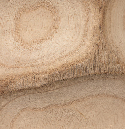 Decorative Carved Paulownia Wood Vase