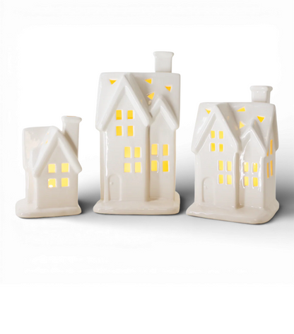 LED Ceramic Houses