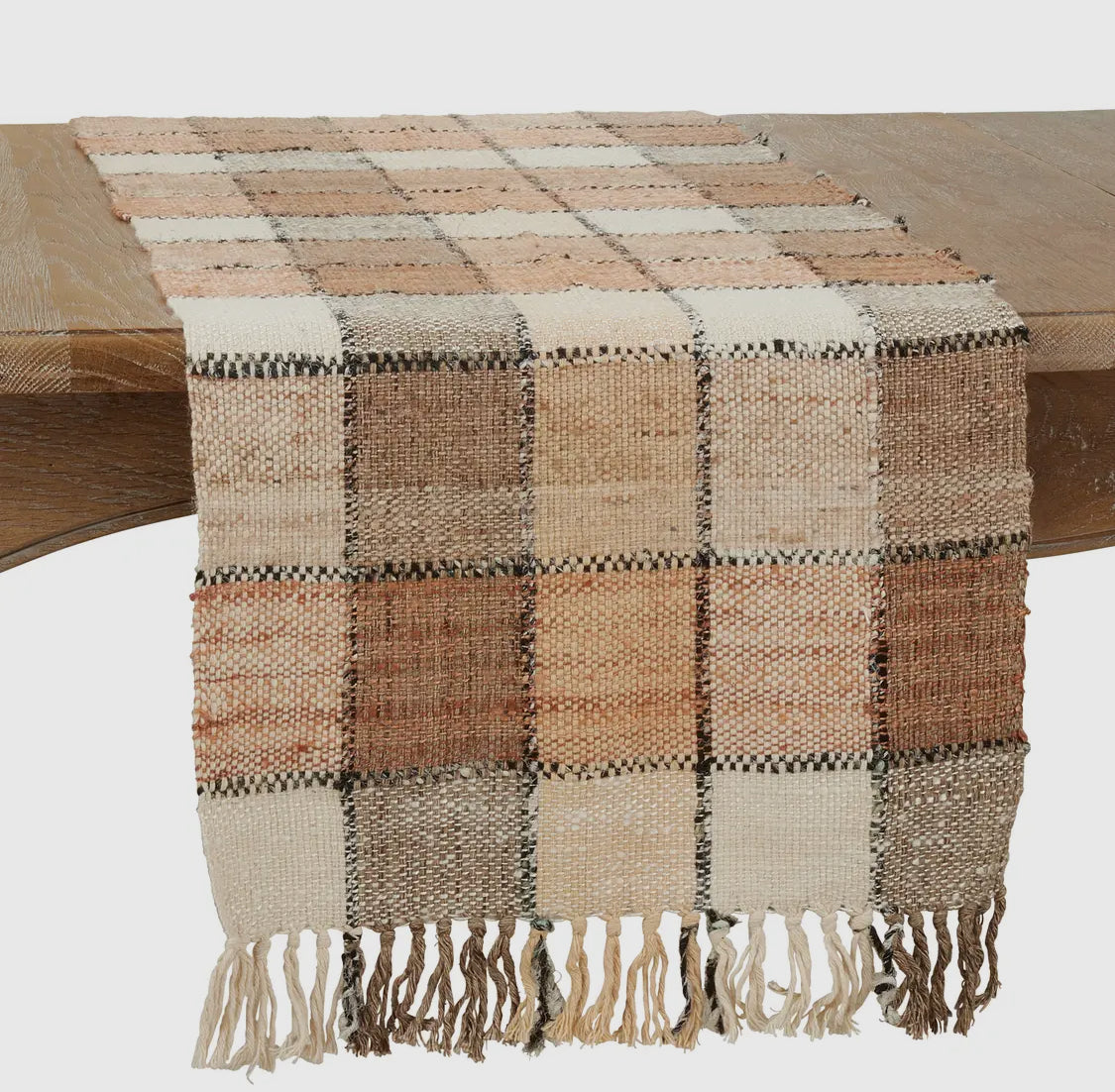 Checkered Design Table Runner