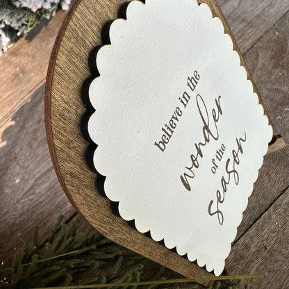 Believe in the Wonder of the Season | Companion Sign