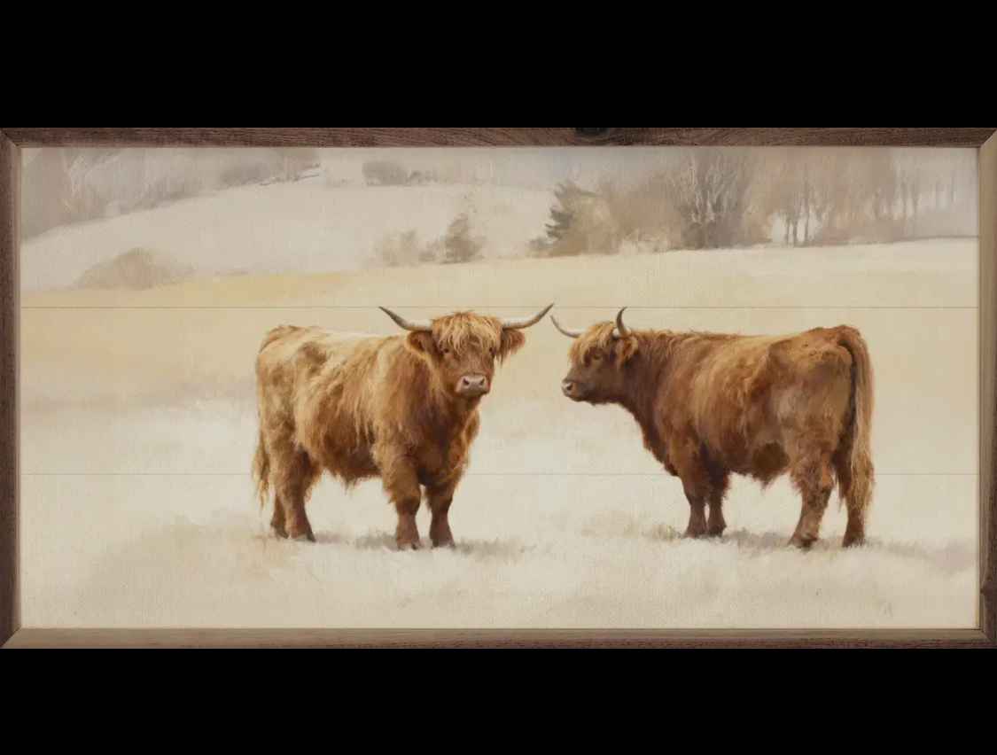 16” x 8” Highland Pair