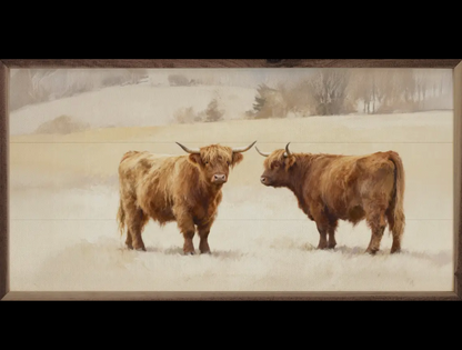 16” x 8” Highland Pair