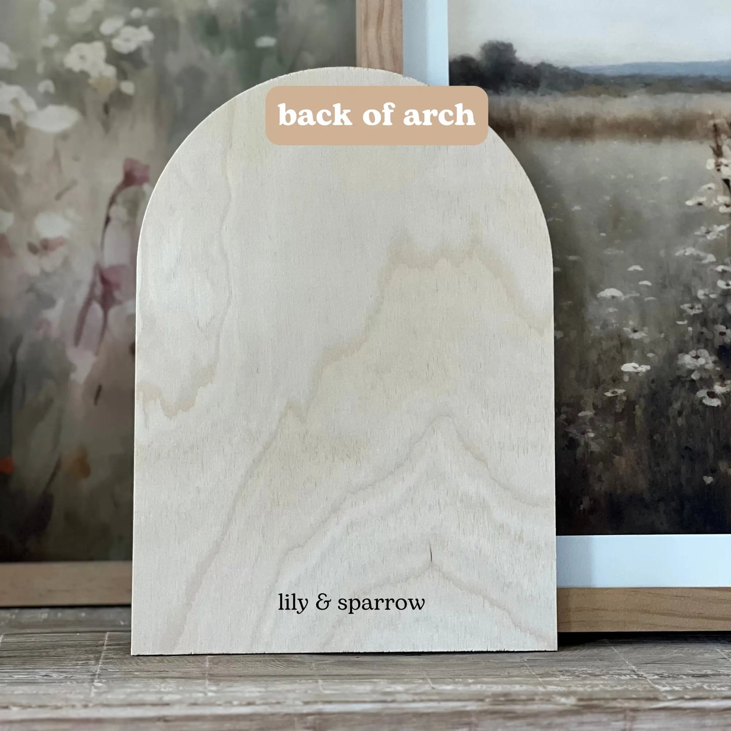 If There Is Ever a Tomorrow Wood, Arch | Nursery Decor