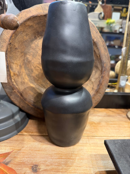 4.25” x 10.5” Black Ebano Vase