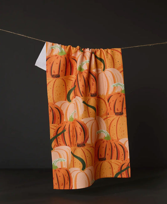 Rows Of Gourds Tea Towel