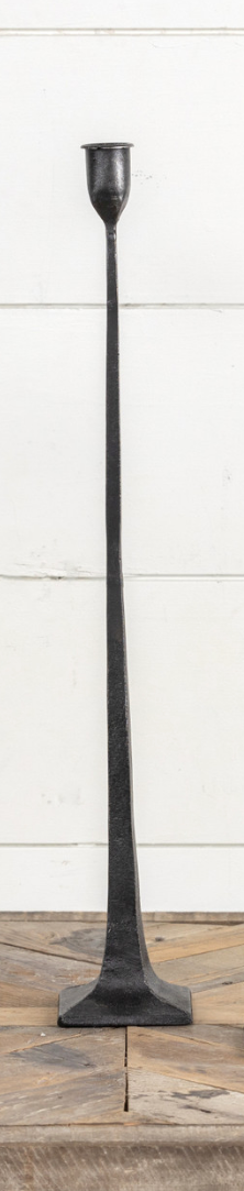 19.5” Forged Black Candlestick
