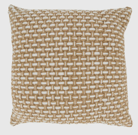 Jute Blend Al Fresco Throw Pillow