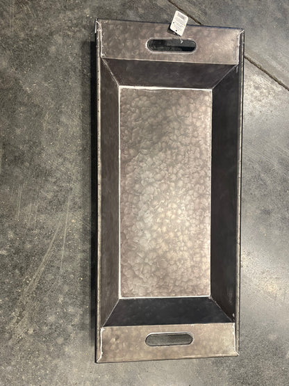 Charcoal Metal Tray