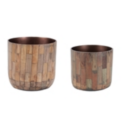 Wood/Iron Planter
