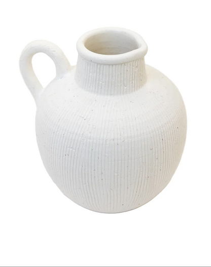 7” Polyresin Vase