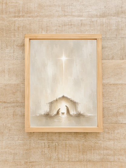 Holy Family Wall Art | Nativity Scene