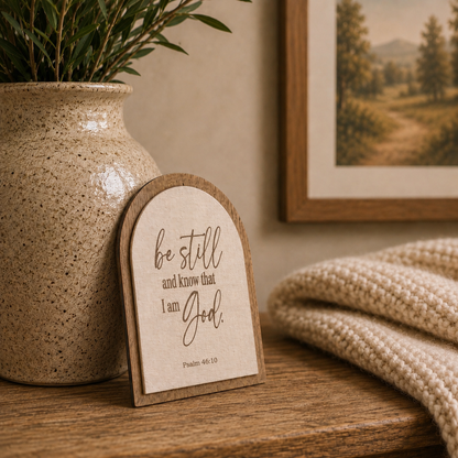 Be Still and Know | Companion Sign