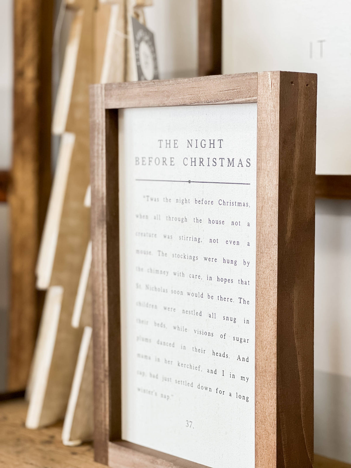 The Night Before Christmas | Christmas Wall Decor