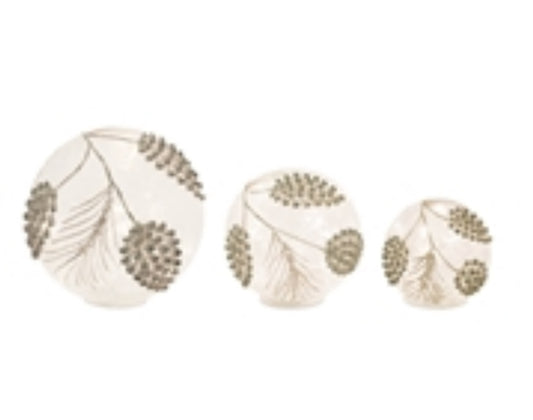 LED Pine Cone Globe-Sm