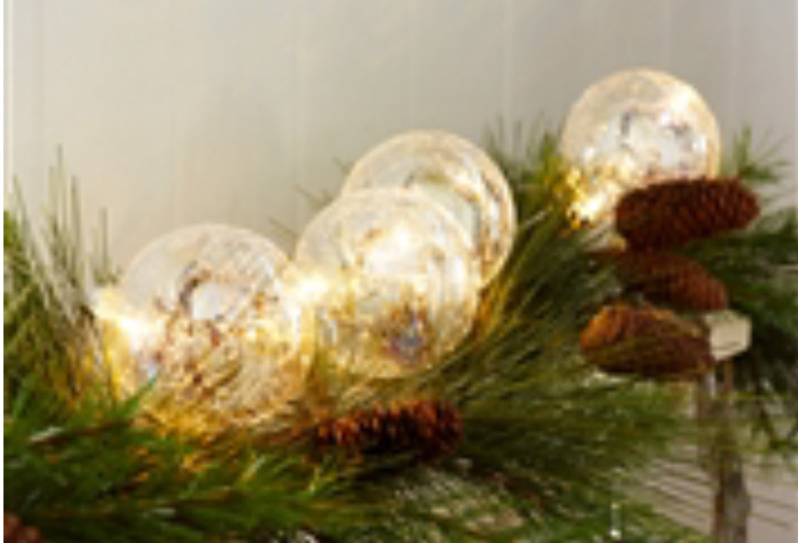 LED Glass Ball Ornaments