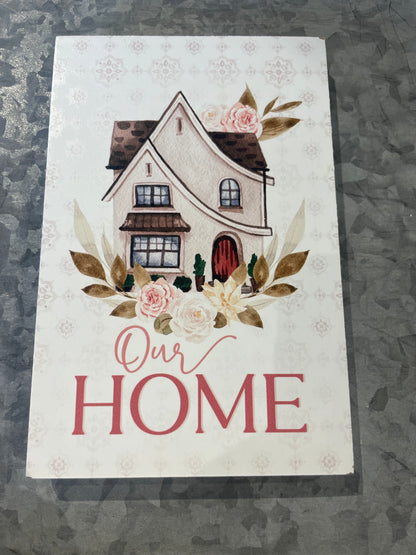 Our Home Keepsake Card