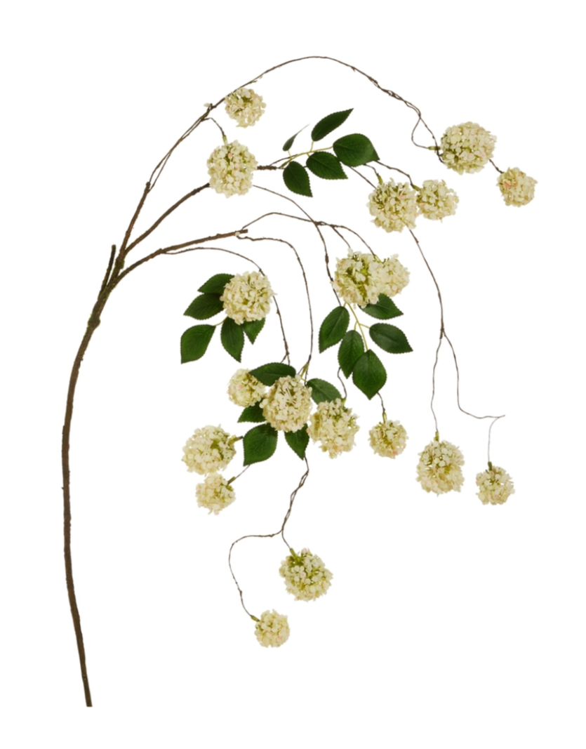 52.5” Green Mini Hydrangea Branch
