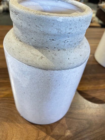 Cream/Natural Stoneware Vase