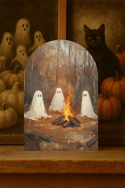 Campfire Ghosts Arch Sign