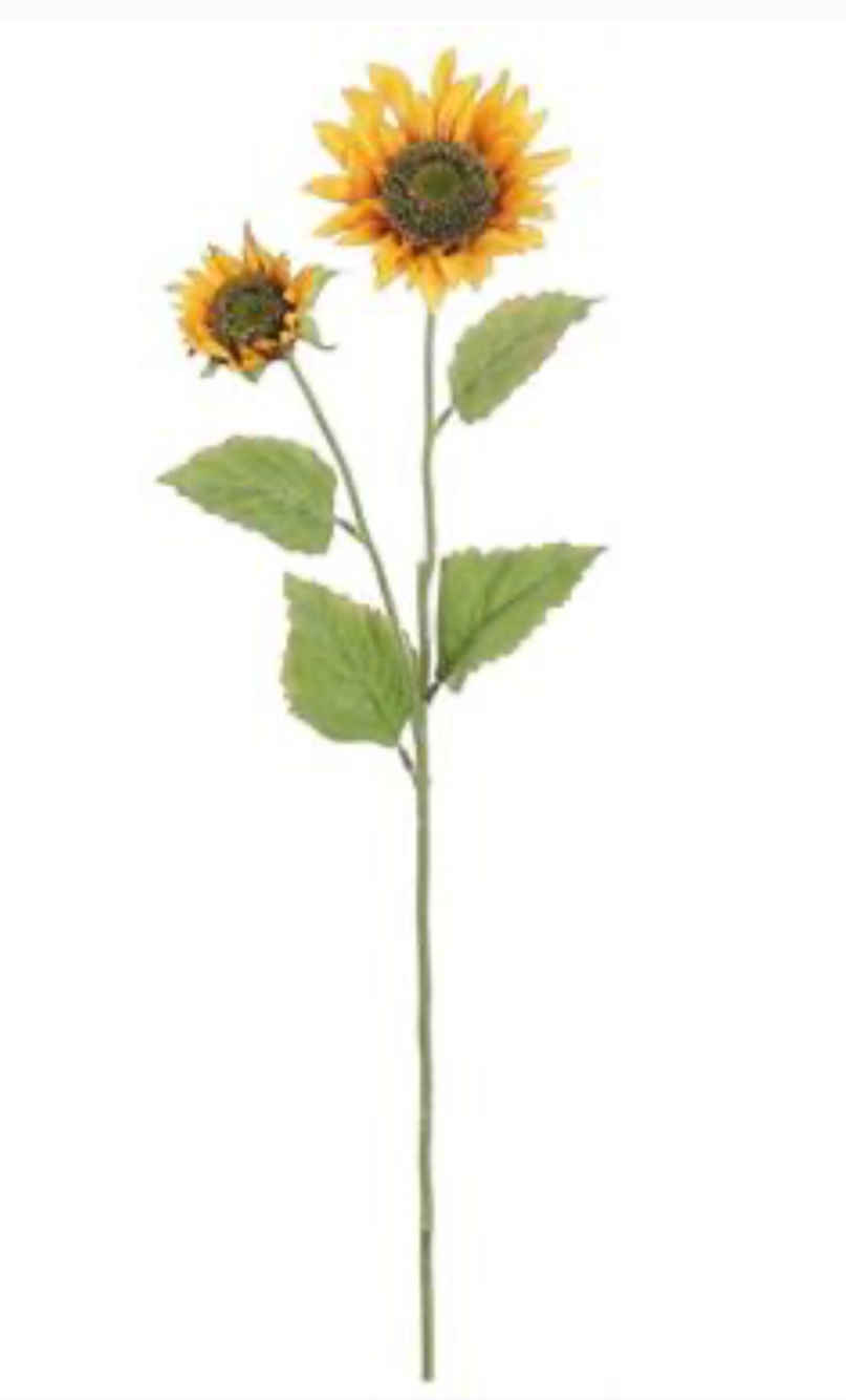 27” Gold/Rust Sunflower