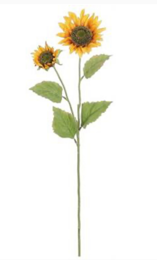 27” Gold/Rust Sunflower