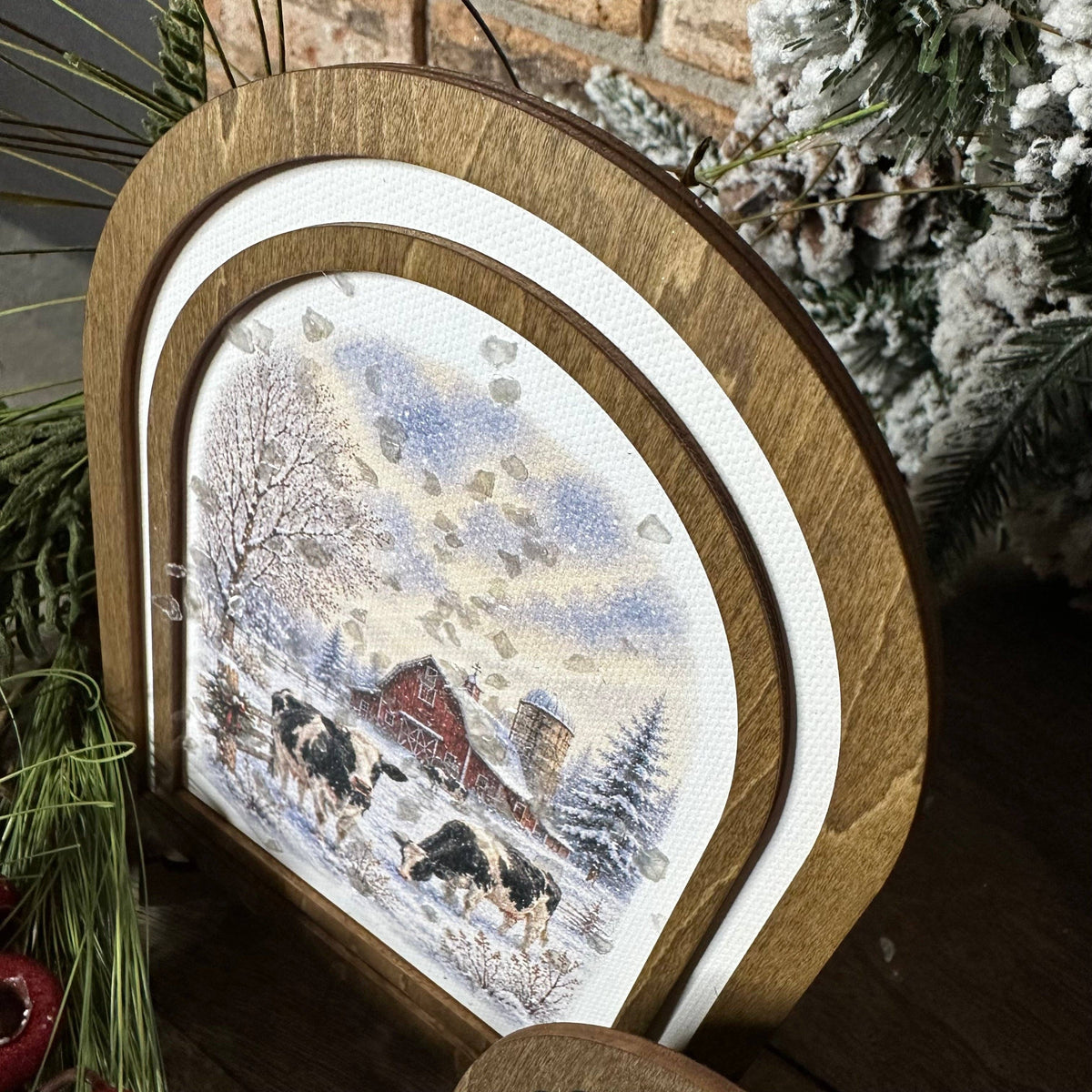 Christmas Blessings Winter Cows | Coordinating Set
