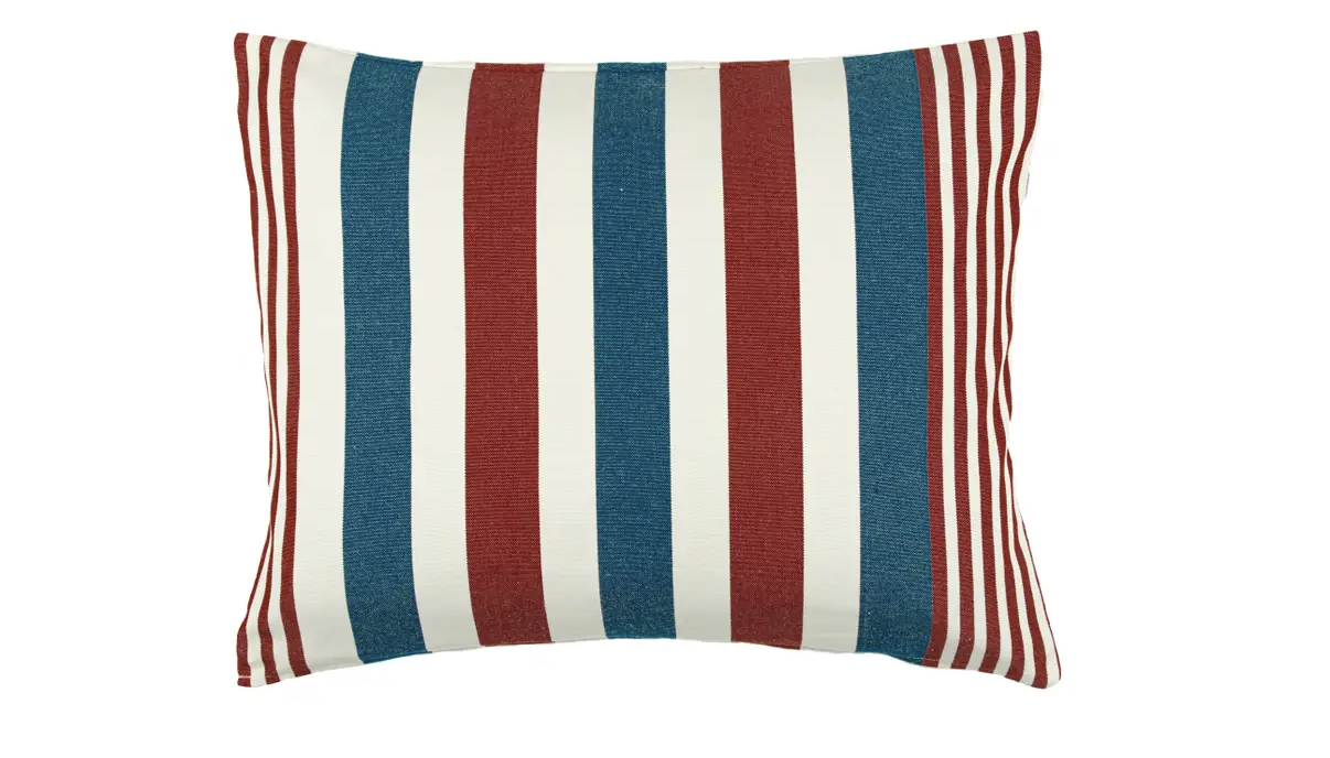 Red, White & Blue Stripe 18”X 24” Indoor/Outdoor Pillow