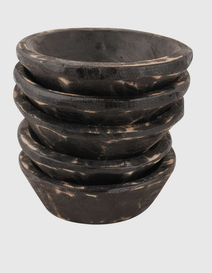 Black Round Dough Bowl