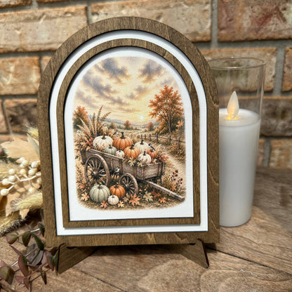 Harvest Wagon | Canvas Artwork