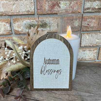 Autumn Blessings | Companion Sign