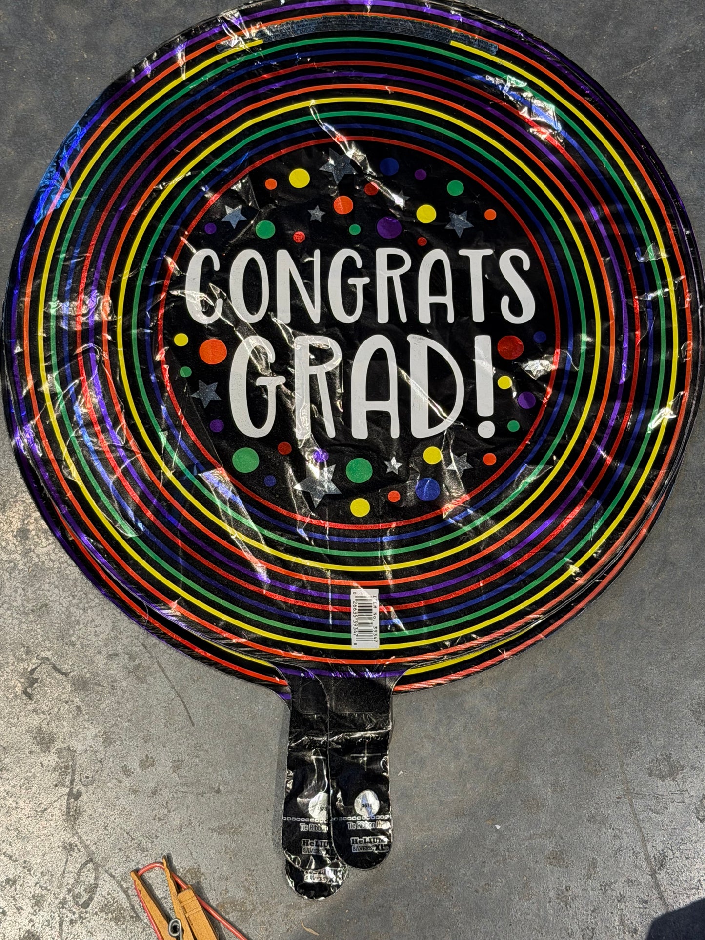 18” Congrats Grad Mylar Balloon