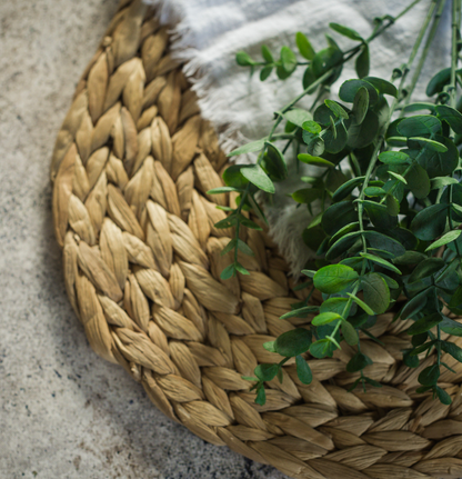 14” Eucalyptus Leaf Spray