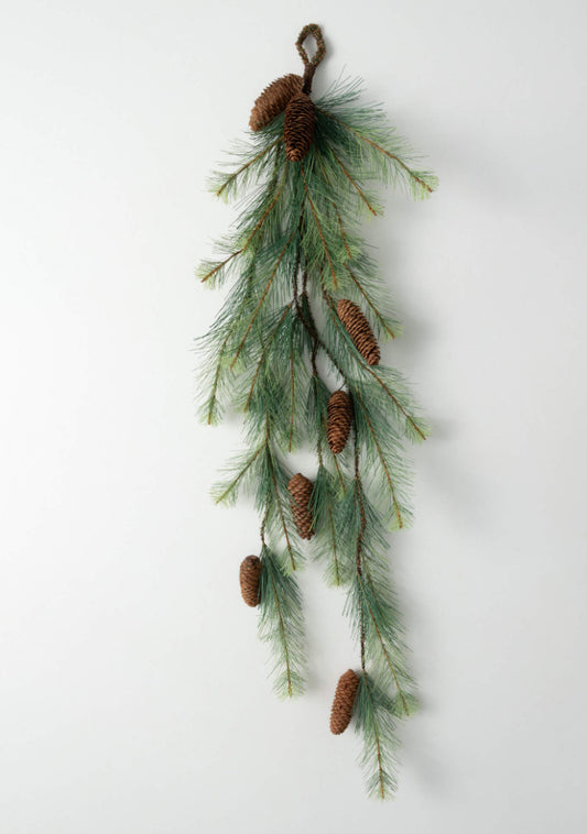 Wispy Bleached Pine Spray