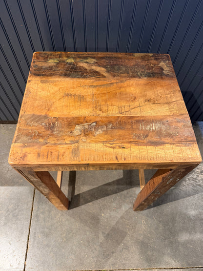 25” Reclaimed Wood Table