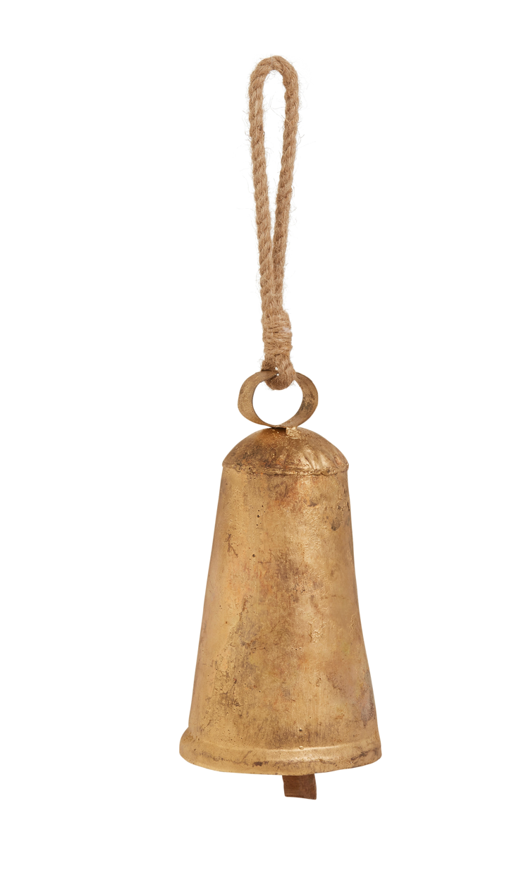 8” Rustic Gold Bell