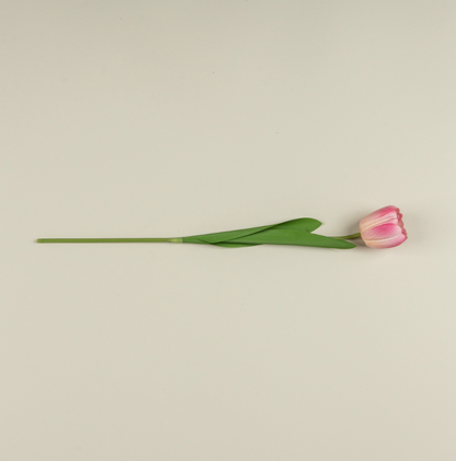 21.5 Soft Touch Pink Tulip Stem