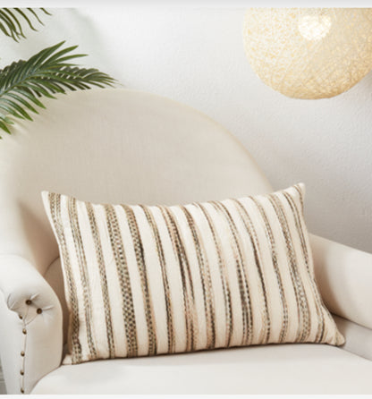 Striped Weave Pillow