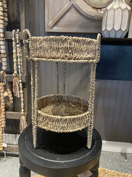 Seagrass Two Tier Tray