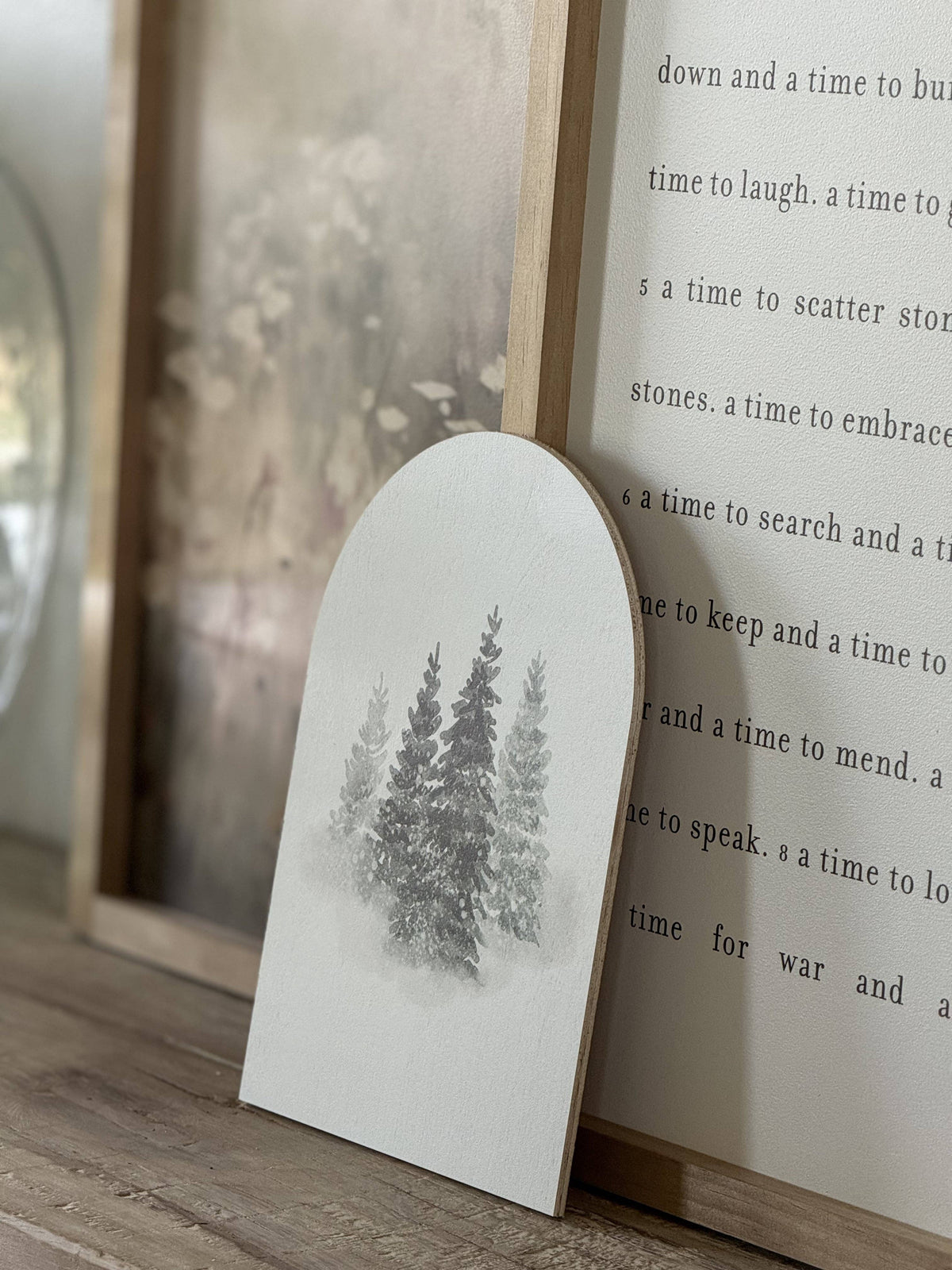 Winter Tree Watercolor, Arch | Christmas 2026