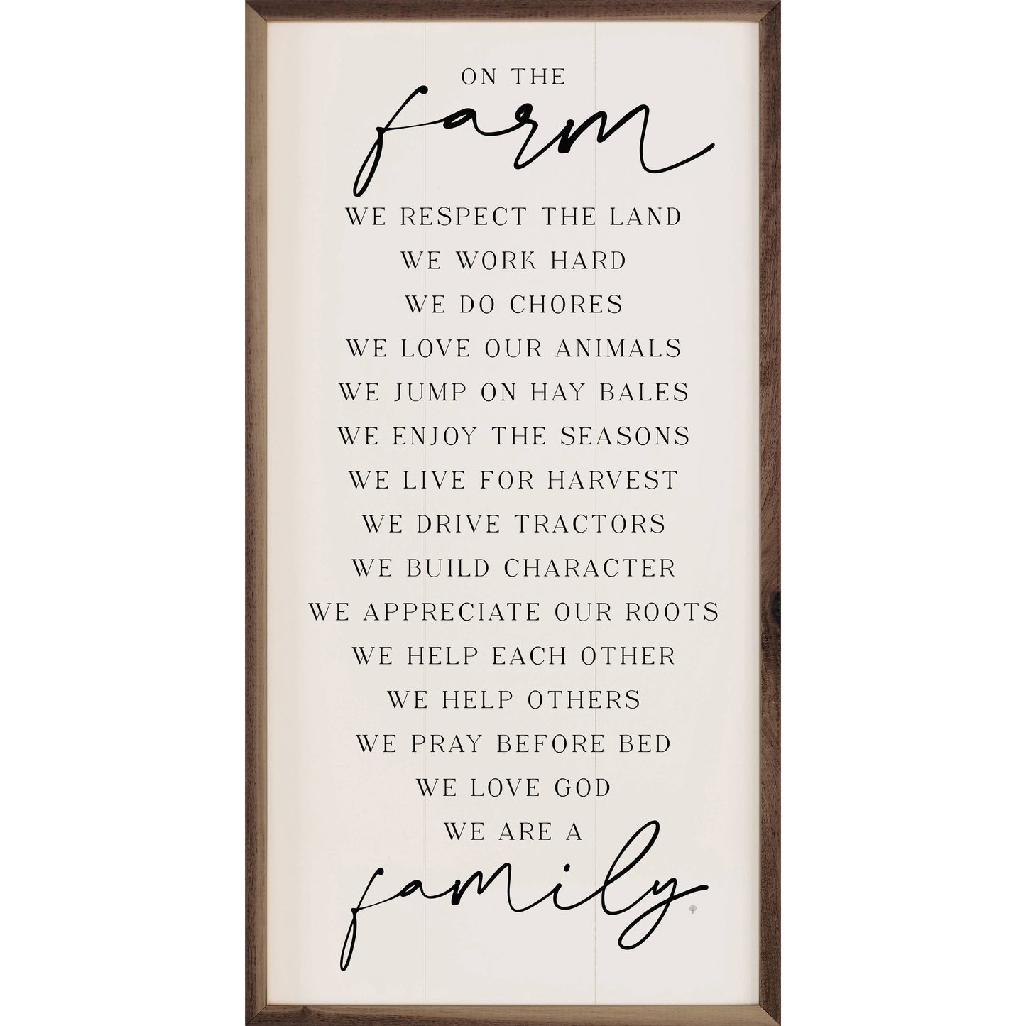 On The Farm We Are Family
