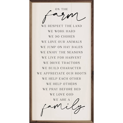 On The Farm We Are Family