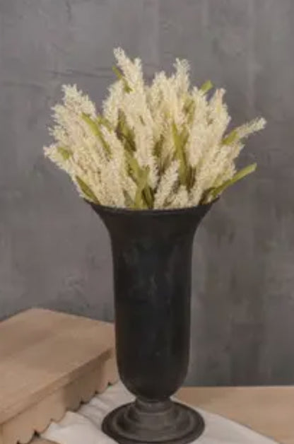 20” Cream Mini Pampas Grass Bush