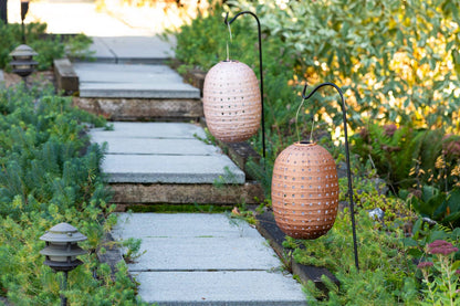 *NEW* Stella Swiss Dot 14" Barrel Solar Lantern -  Copper