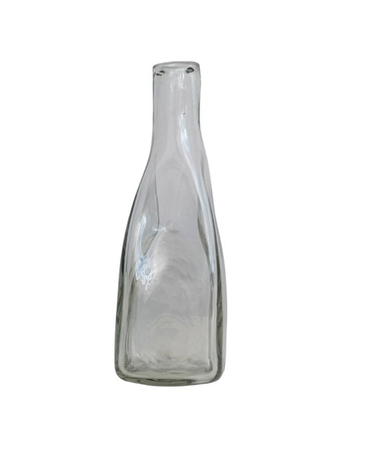 Hand-Blown Glass Organic Shaped Vase