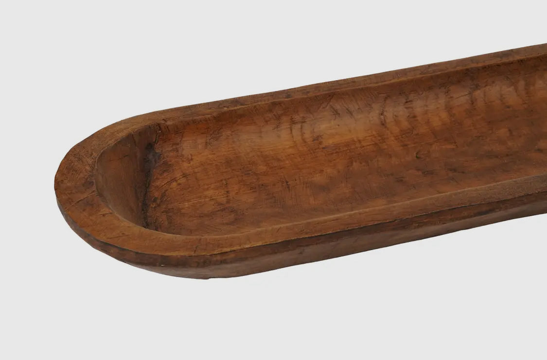 Long Wood Baguette Tray