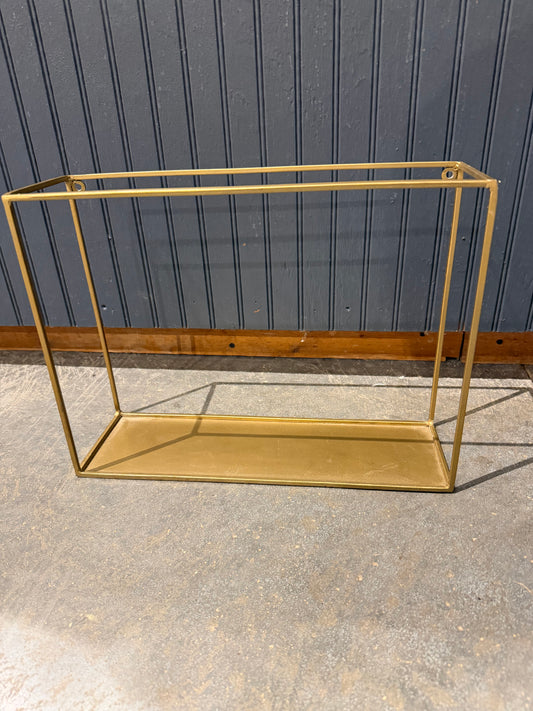 Gold Open Box Shelf