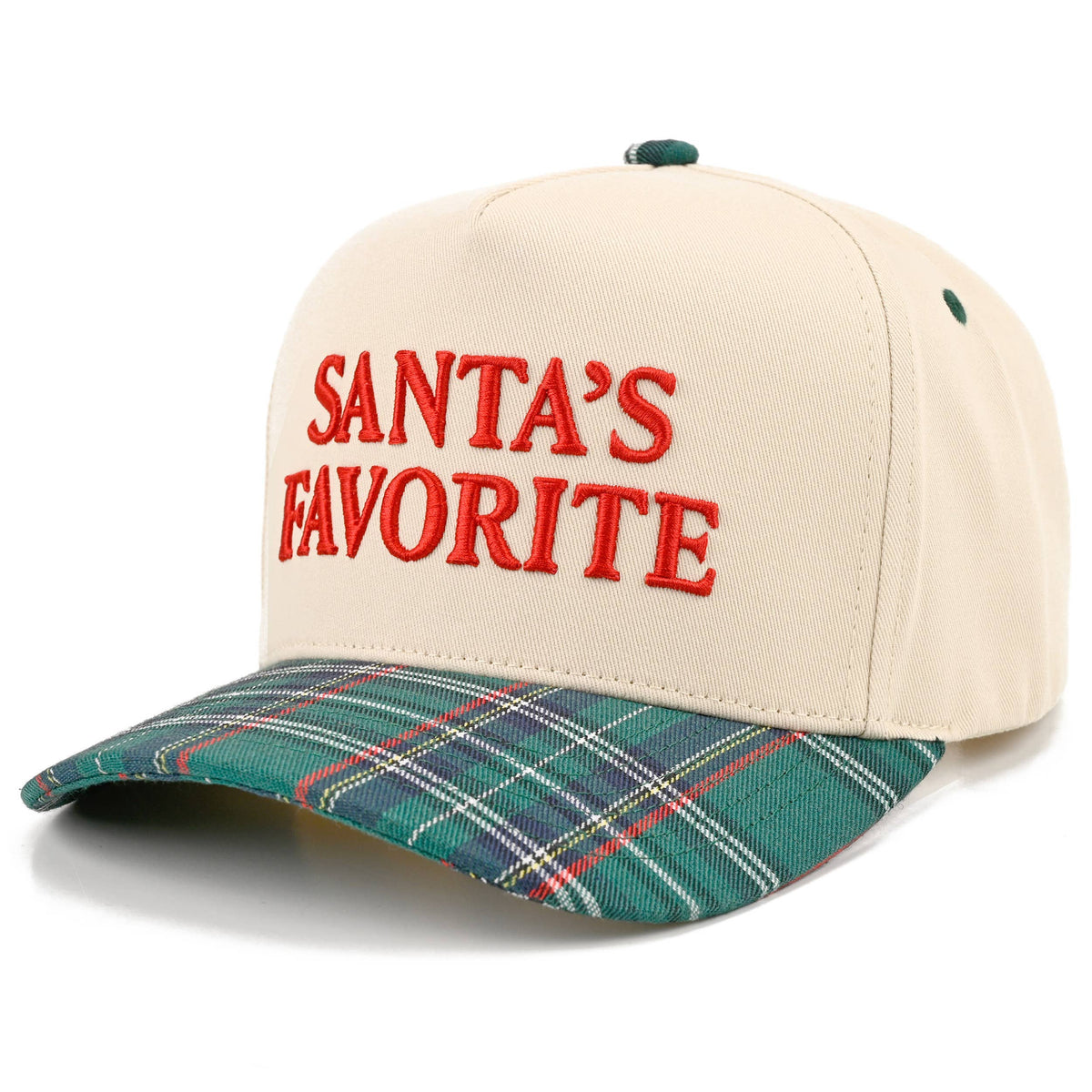 C.C SANTAS FAVORITE Letter Embroidered Trucker Cap
