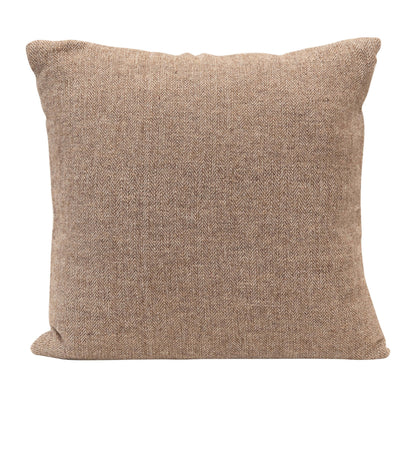 24”Square Wool Blend Tweed Pillow