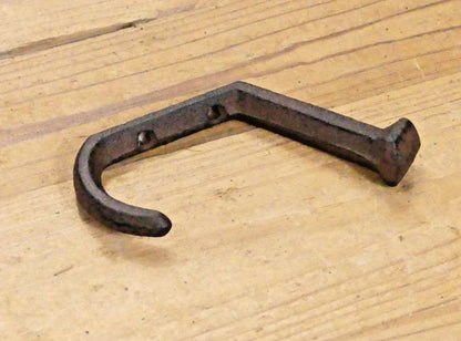 Cast Iron Wall Mount Railroad Spike Coat Hook