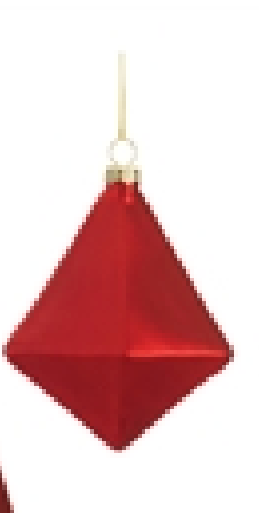 Red Glass Ornament